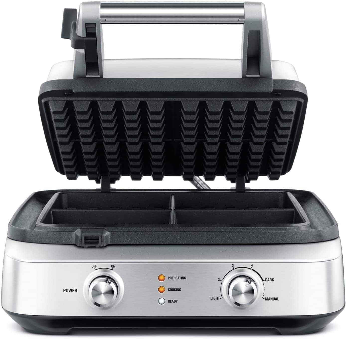 Breville BWM604BSS Waffle Brushed Stainless Steel Iron
